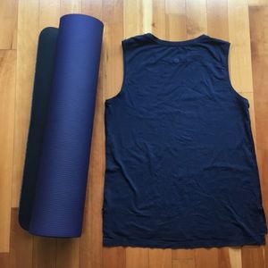 LULULEMON Muscle Tank in Dark Blue